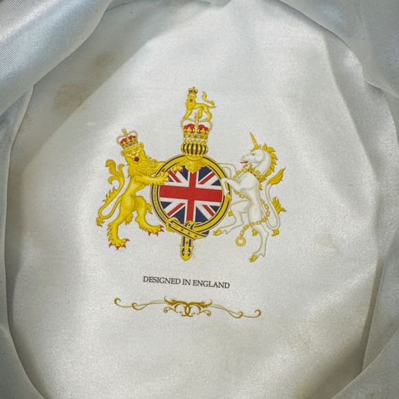 Vintage Equestrian Hunt Top Hat Wool Felt Riding Hat Rear Bow England Victorian - Picture 7 of 15